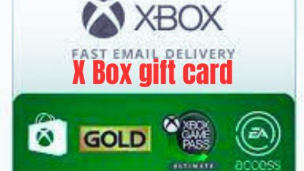 New xbox gift card